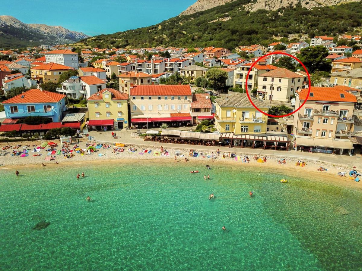 Apartments Marin With Sea View Baška Exterior foto