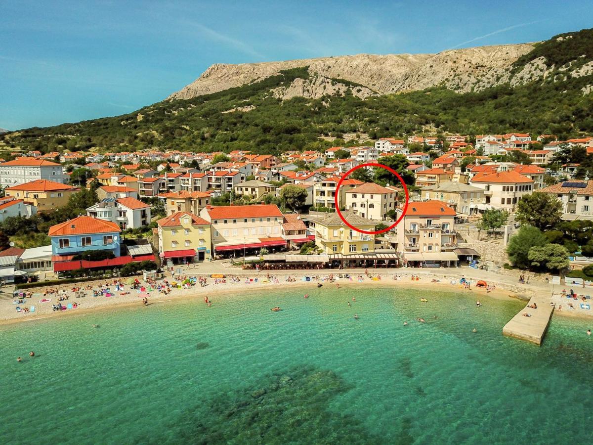 Apartments Marin With Sea View Baška Exterior foto